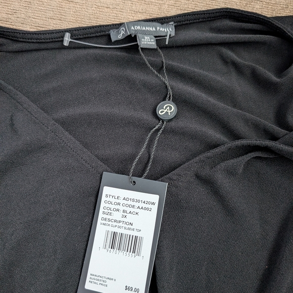 Black blouse - Picture 2 of 8